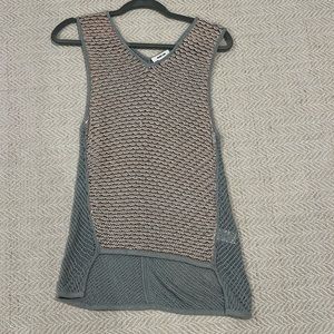 Helmet Lang v-neck knit tank